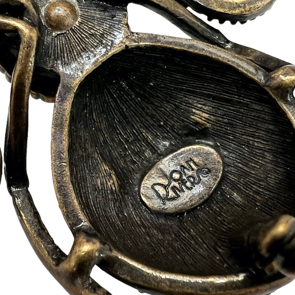 VINTAGE JOAN RIVERS CRYSTAL CRITTERS PRISMATIC LARGE BEE BROOCH - MISSING PIN - Picture 10 of 14